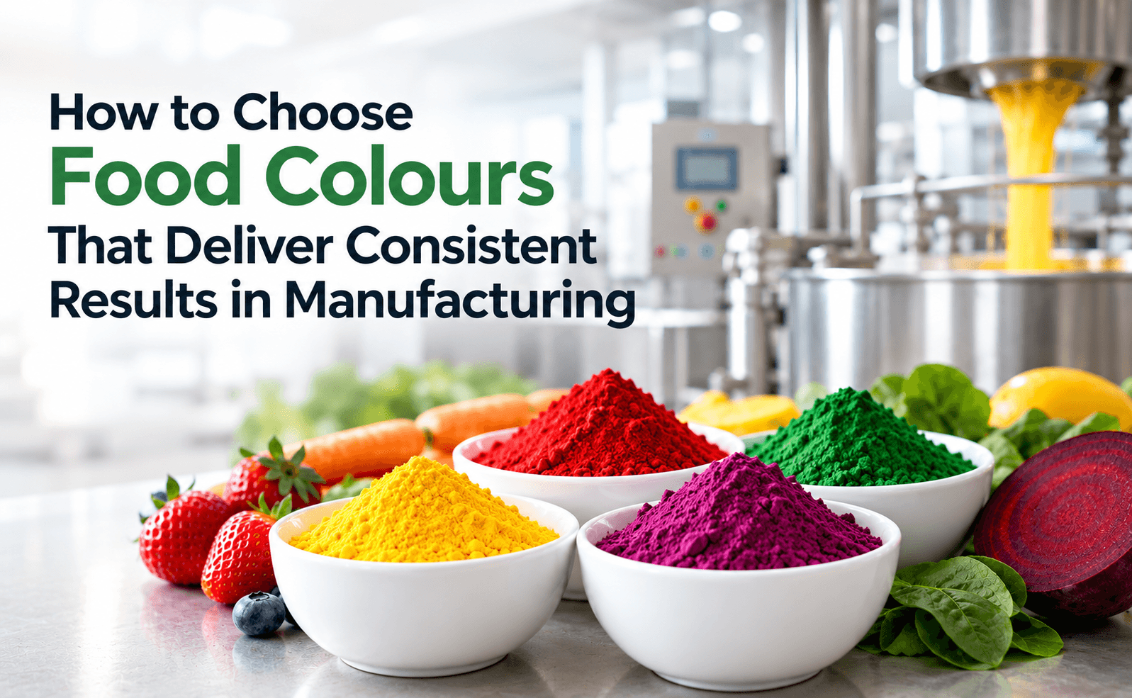 Food Colour Manufacturers In Ahmedabad